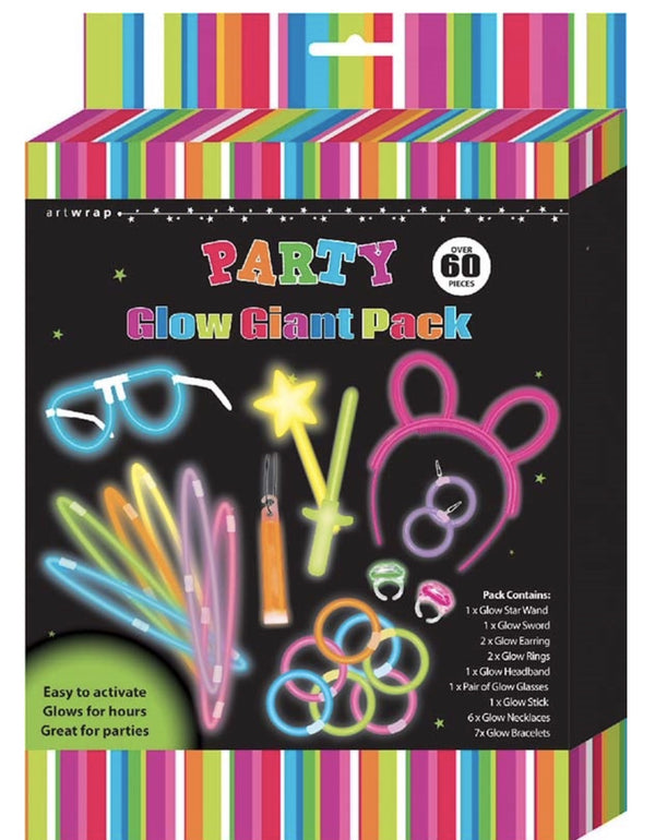 GLOW PARTY PACK 60PK